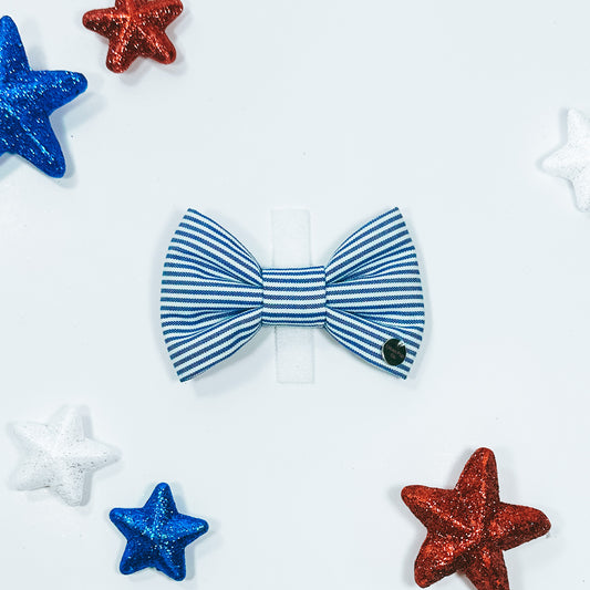 The “Fire cracker” bow tie w/ one Velcro piece