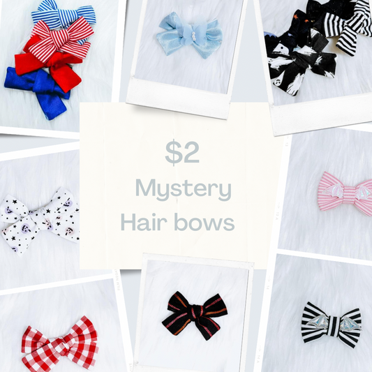 $2 Mystery hair bows