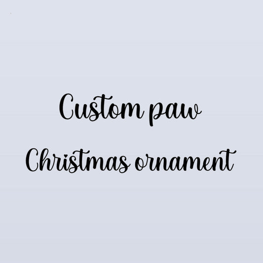 Free Custom christmas ornament for orders ONLY