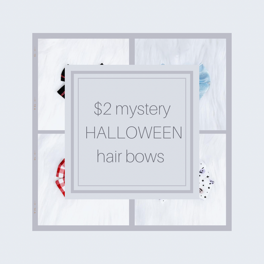 $2 mystery Halloween hair bows