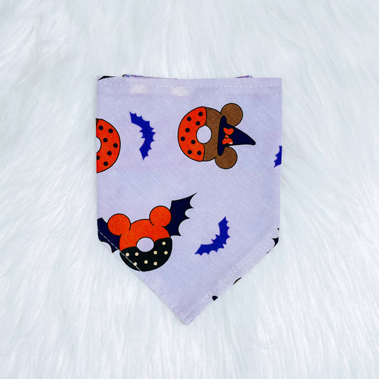 The “batty for you” Halloween pet bandana